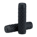 Biltwell 1" Tpv Grips Torker Black For Harley-Davidson