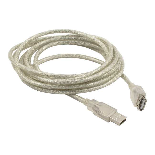 Namz 10' Universal Usb Extension Cable For Harley-Davidson