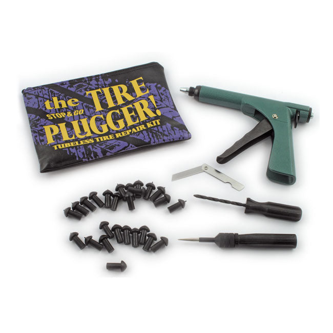 Stop & Go, Tire Plugger Repair Kit, Standard For Harley-Davidson