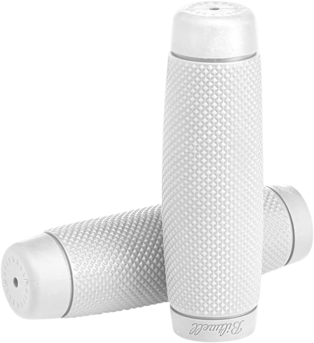 BILTWELL TPV GRIPS GRIPS RECOIL 1" WHITE