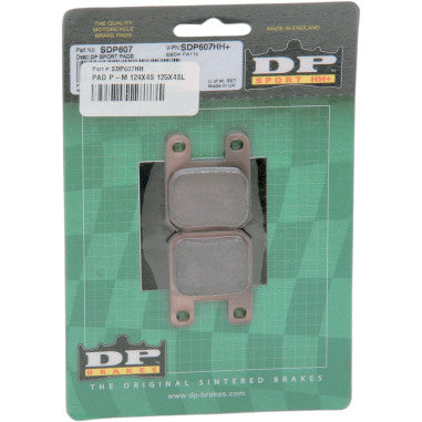 DP BRAKES SINTERED METAL BRAKE PADS FOR HARLEY-DAVIDSON