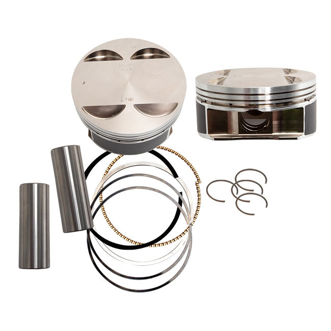 S&S, M8 107" To 124" Big Bore Piston Kit. Std For Harley Davidson