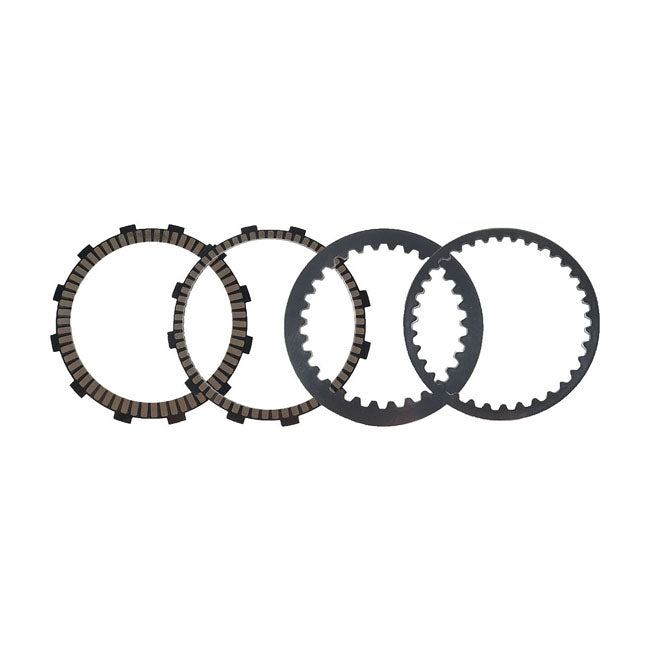 High, Extra Powerpack 'G3 Black' Clutch Plate Kit for Harley Davidson
