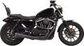 BASSANI XHAUST ROAD RAGE GEN II 2-INTO-1 SYSTEMS FOR HARLEY-DAVIDSON 2004 - 2019 EXHAUST RR 04-19 XL BK