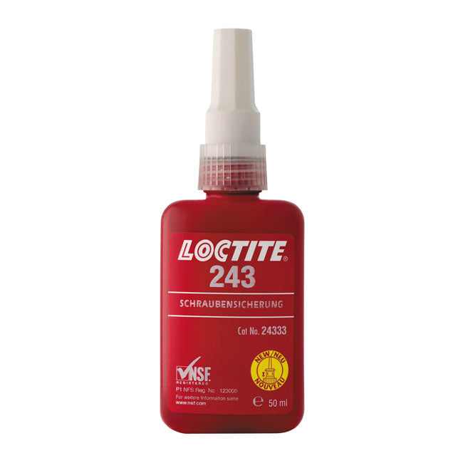 Loctite 243 Blue, Threadlocker 50cc For Harley-Davidson