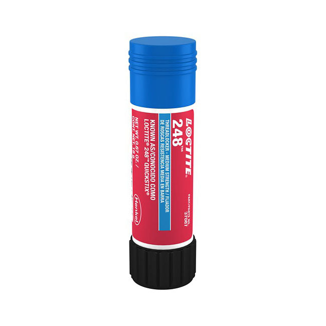 Barra Fijatornillos Resistencia Media Azul Loctite 248 Threadlocker Stick 9gr