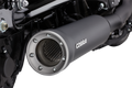 COBRA 4" SLIP-ON MUFFLER MUFFLER BLK W/BT BOLT