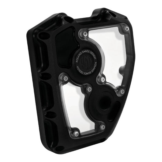 RSD, 'Clarity' Cam Cover. Black Ops for Harley Davidson