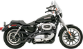 BASSANI XHAUST RADIAL SWEEPERS FOR HARLEY-DAVIDSON 1996 - 2003 Black Radial Sweepers