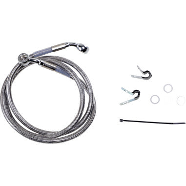 EXTENDED LENGTH STAINLESS STEEL BRAKE LINE KITS FOR HARLEY-DAVIDSON