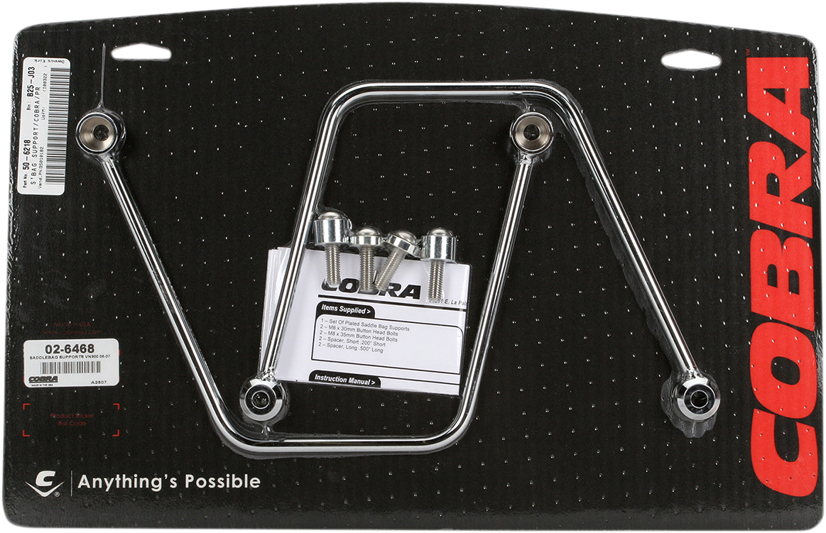 COBRA SADDLEBAG PROTECTORS/SUPPORTS SADDLEBAG SUPPORT VN900