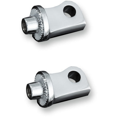 SPLINED MALE-MOUNT FOOTPEG ADAPTERS FOR HARLEY-DAVIDSON