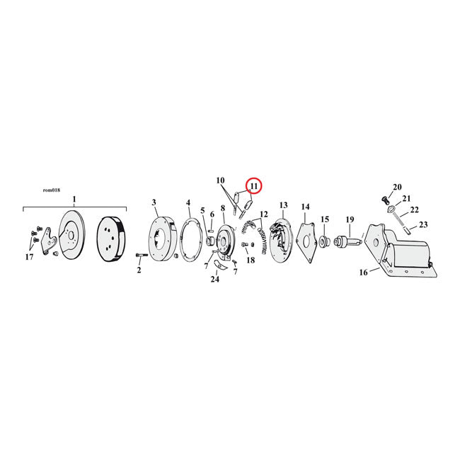 Shifter Pawl, Left & Right For Harley-Davidson