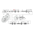 Thrust Washer, Mainshaft Left For Harley-Davidson