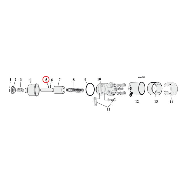 Spannstift für Harley Davidson