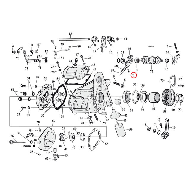 Spannstift für Harley Davidson