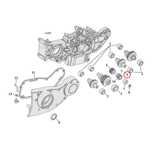 Woodruff Keys, T-Key For Harley-Davidson