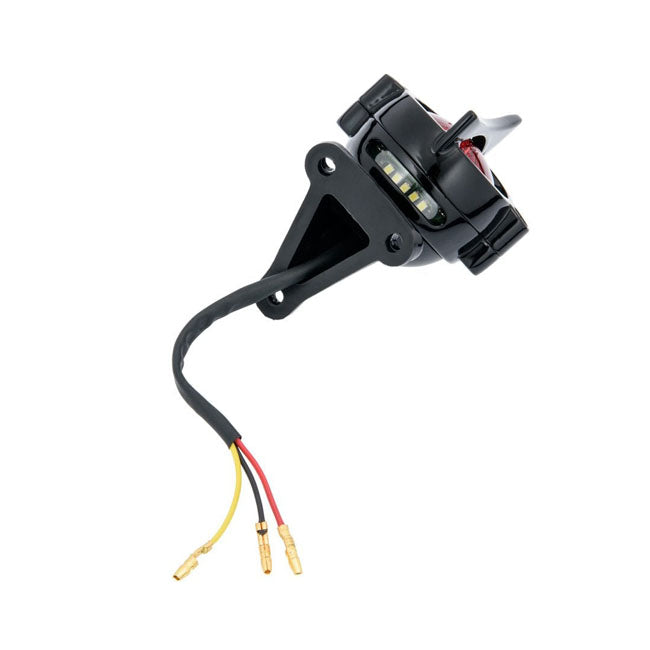 Motone, Cuda Taillight & Fender Mount Kit. Black.