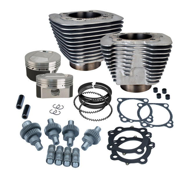 S&amp;S 883-1250 Hooligan Big Bore Zylinder- und Kolbensatz für Harley Davidson