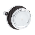 Arlen Ness, Stage 1 Big Sucker Air Cleaner Kit. Bev. Chrome For Harley Davidson