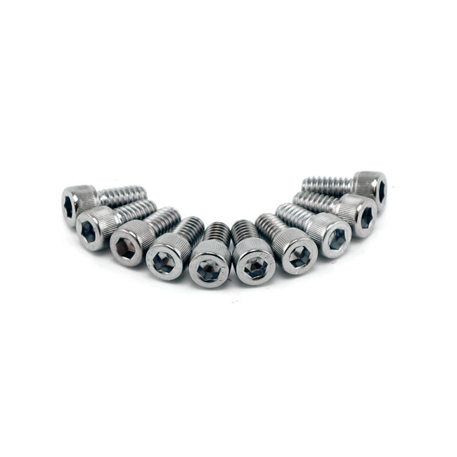 10 COLONY 3/8-16 X 3/4 ALLEN BOLTS CHROME