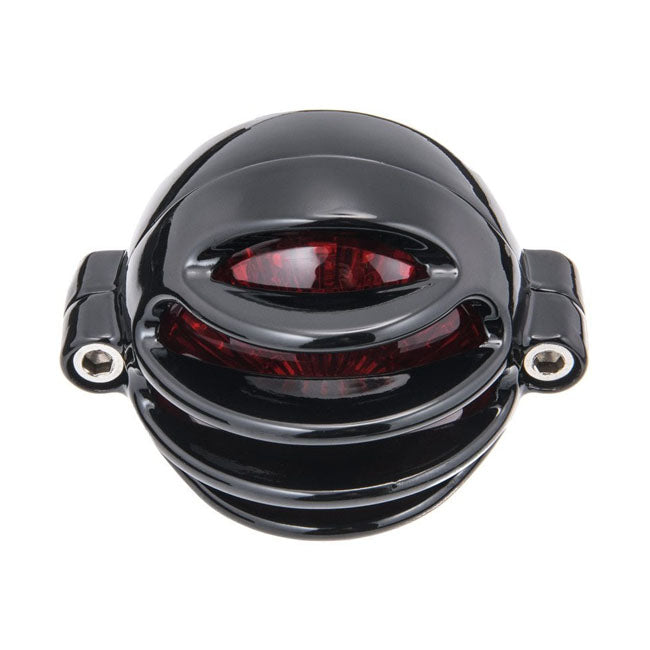 Motone, Lecter Led Taillight. Black, No Bracket. ECE