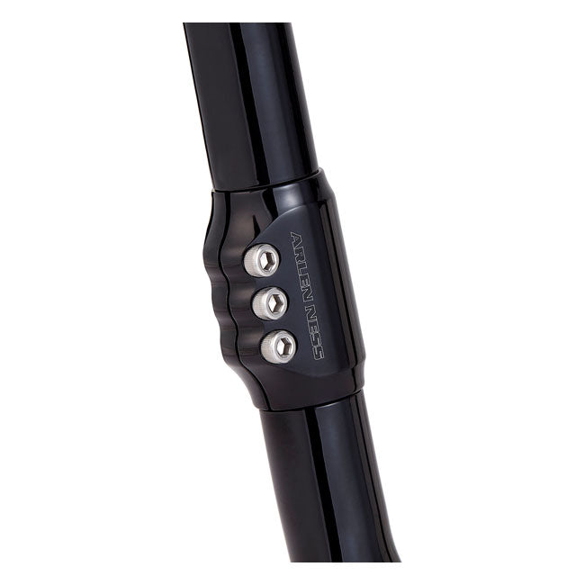 Arlen Ness 3-Way Adjustable Handlebar High-Life, All Black For Harley Davidson