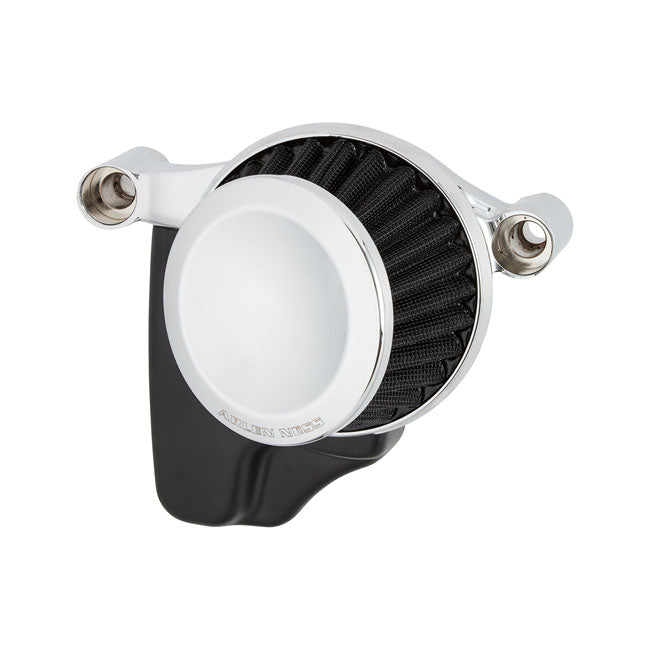 Arlen Ness, Kit De Filtro De Aire M8 Mini 22°. Cromo Para Harley Davidson