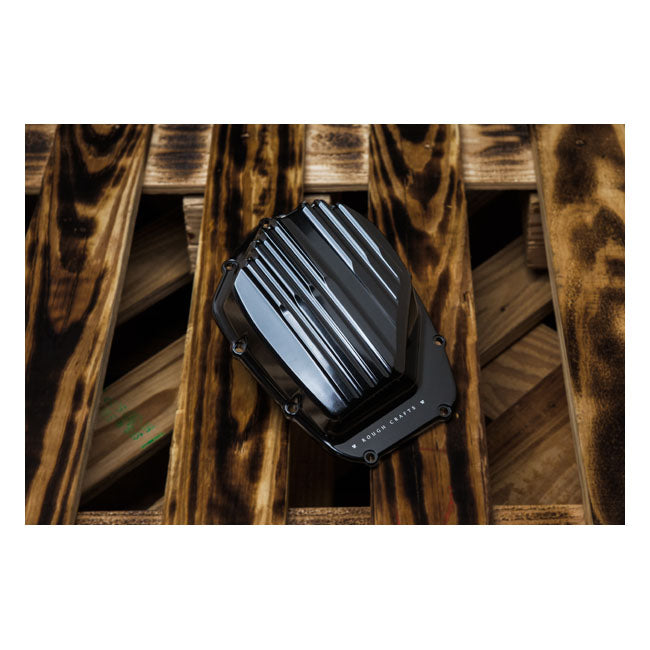 Rough Crafts, Cam Cover. Black For Harley Davidson