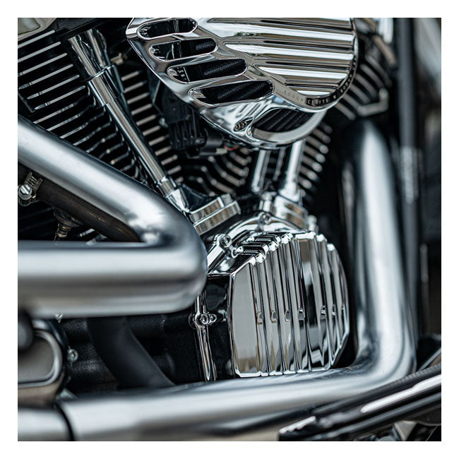 Rough Crafts, Nockenwellenabdeckung, Chrom für Harley Davidson