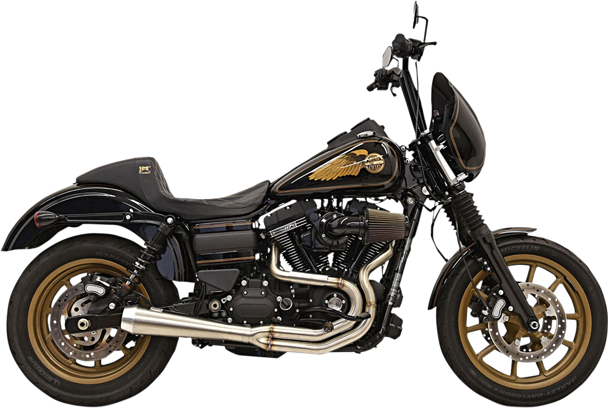 BASSANI XHAUST GREG LUTZKA 2-INTO-1 EXHAUST FOR HARLEY-DAVIDSON 1995 - 2000 Greg Lutzka Edition 2-Into-1 Exhaust System