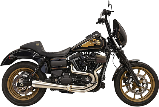 BASSANI XHAUST GREG LUTZKA 2-INTO-1 EXHAUST FOR HARLEY-DAVIDSON 1995 - 2000 Greg Lutzka Edition 2-Into-1 Exhaust System