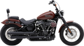 COBRA NH SERIES MUFFLERS FOR HARLEY-DAVIDSON 2018 - 2020 Black NH Series Mufflers