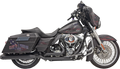 BASSANI XHAUST TRUE-DUAL DOWN UNDER SYSTEMS FOR HARLEY-DAVIDSON 2009 - 2013 Black True-Dual Down Under System