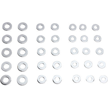 CHROME WASHERS FOR HARLEY-DAVIDSON