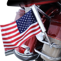 CIRO LED LIGHTED FLAGPOLE MOUNT FLAG F/ 3/4" TUBE