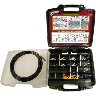 BYO® BUILD-YOUR-OWN DOT BRAKE LINE BUILDER KITS FOR HARLEY-DAVIDSON