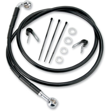 EXTENDED LENGTH STAINLESS STEEL BRAKE LINE KITS FOR HARLEY-DAVIDSON