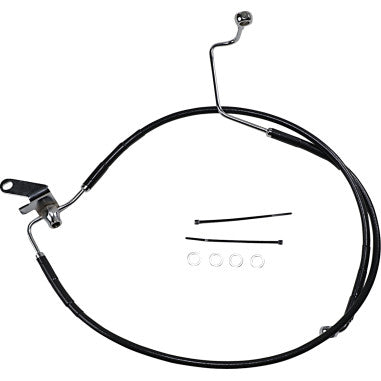 EXTENDED LENGTH STAINLESS STEEL BRAKE LINE KITS FOR HARLEY-DAVIDSON