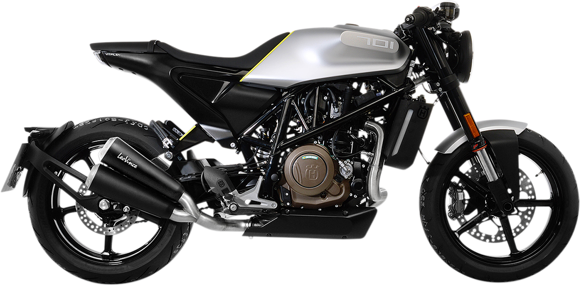 LEO VINCE GP DUAL SLIP-ONS MUFFLER GP DUAL HUSQ 701