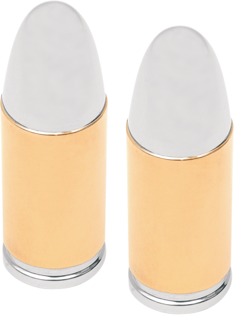 DRAG SPECIALTIES .38 SPECIAL VALVE STEM CAPS CAP,VLV STEM 38SPL GOLD