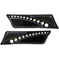SADDLEBAG LATCH COVERS FOR HARLEY-DAVIDSON