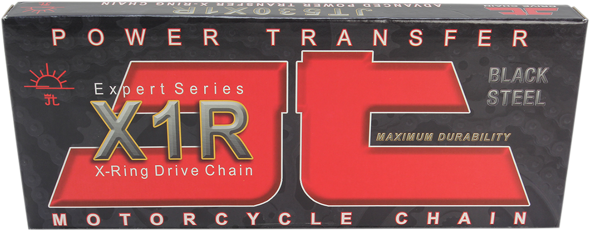 JT CHAINS JT DRIVE CHAINS JT 530 X1R CHAIN STL 122L