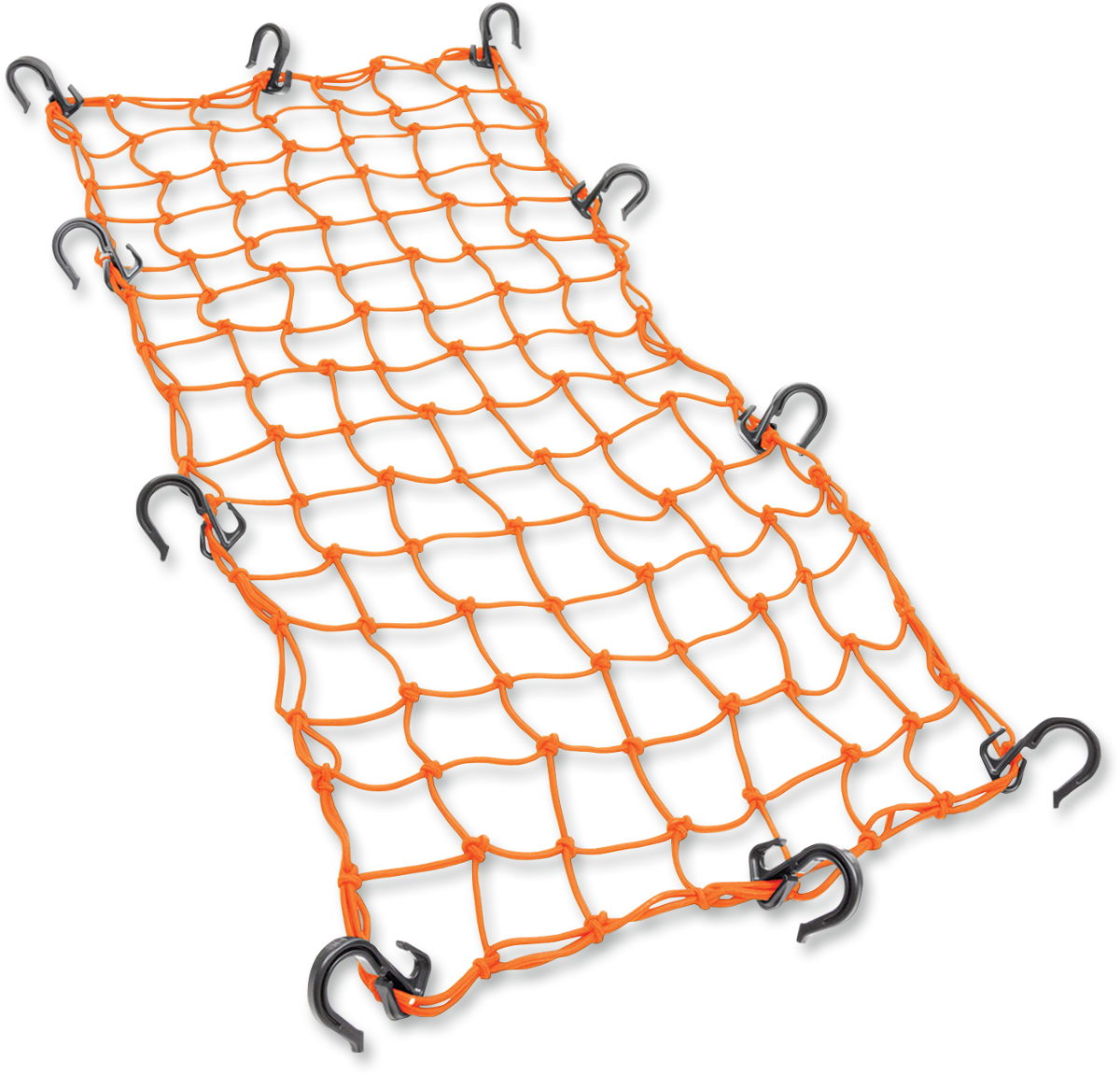 POWERTYE MFG. ADJUSTABLE CARGO NETS CARGO NET ORANGE 15"X30"