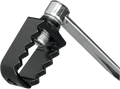 JOKER MACHINE ADJUSTABLE SERRATED BILLET FOOTPEGS AND SHIFTER PEG PEG SHIFT SERTD TRI BLK