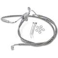 EXTENDED LENGTH STAINLESS STEEL BRAKE LINE KITS FOR HARLEY-DAVIDSON