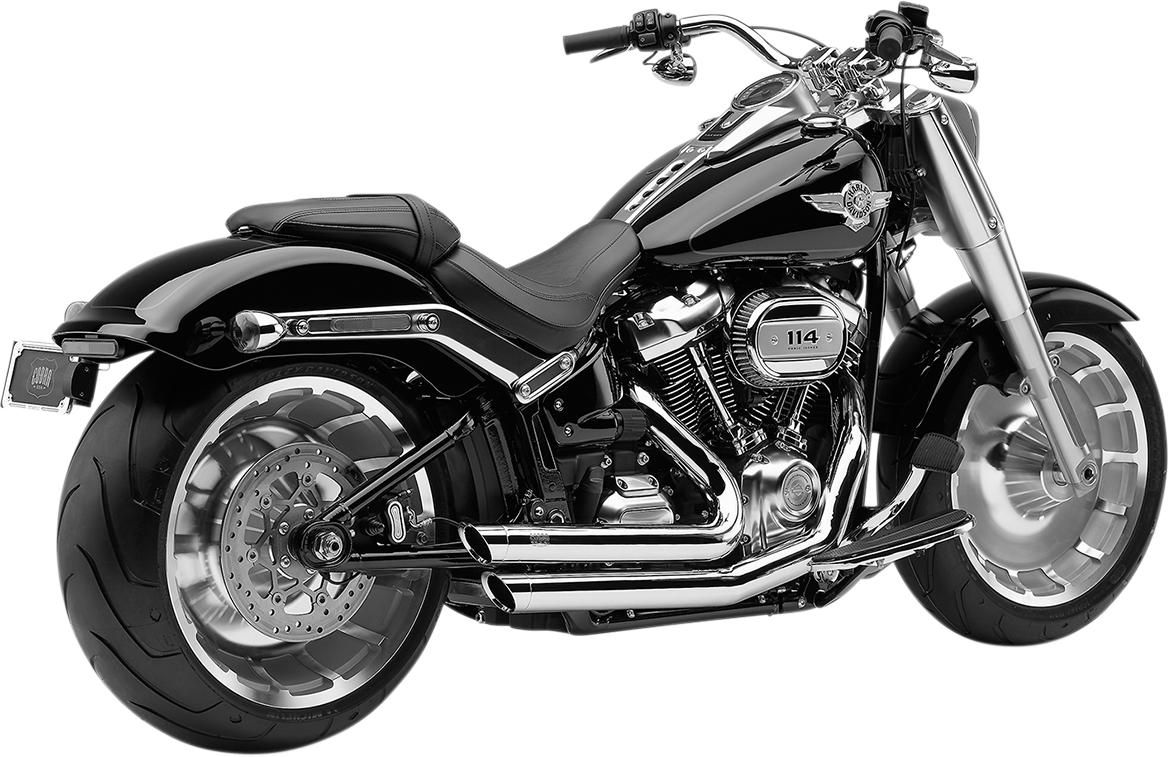 COBRA SPEEDSTER SLASHDOWN EXHAUST FOR HARLEY-DAVIDSON 2018 - 2019 Speedster Slashdown Exhaust System With Chrome Heat Shields