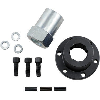 OFFSET FRONT PULLEYS AND SPACER INSERTS FOR HARLEY-DAVIDSON