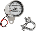 DRAG SPECIALTIES MINI SPEEDOMETERS 2240:60 WHITE FACE SPEEDO