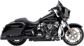 COBRA 4" SLIP-ON MUFFLERS FOR HARLEY-DAVIDSON 2017 - 2020 Black/Black 4" Slip-On Mufflers